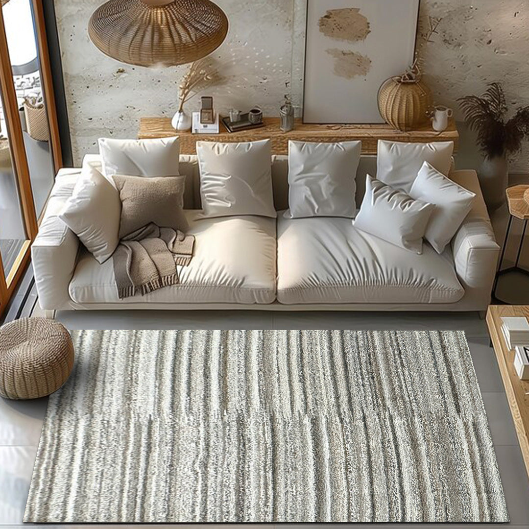 Woven Looms Handknotted Wool Rug