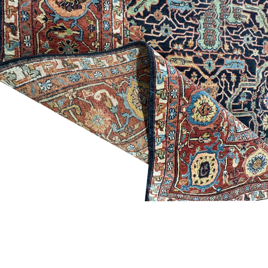 Heritage Hues Handknotted Wool Rug