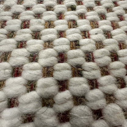 Woven Looms Handknotted Wool & Jute Rug