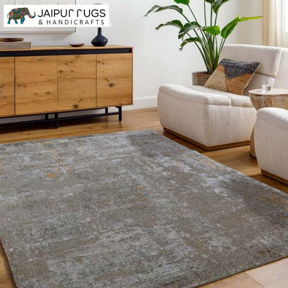 Textured Tales Wool & Bamboo Rug