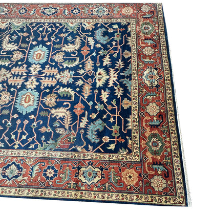 Heritage Hues Handknotted Wool Rug