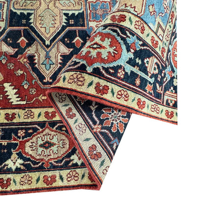 Heritage Hues Handknotted Wool Rug