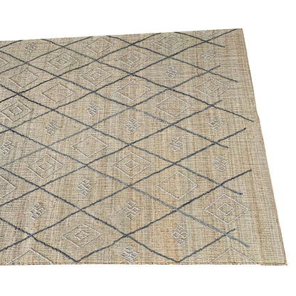 Earthy Elegance  Handknotted Jute Rug
