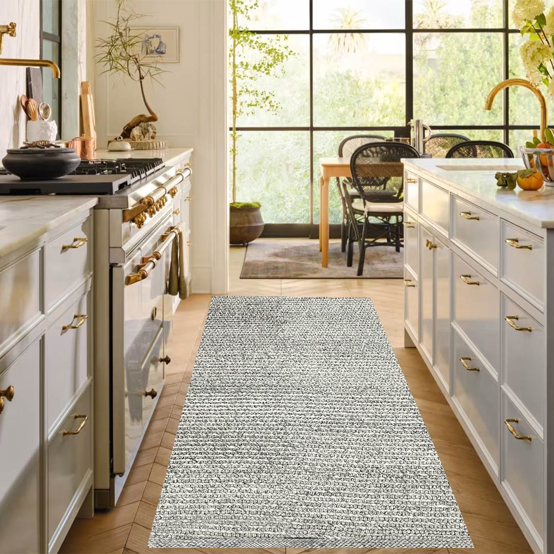 Woven Looms Handknotted Wool Rug