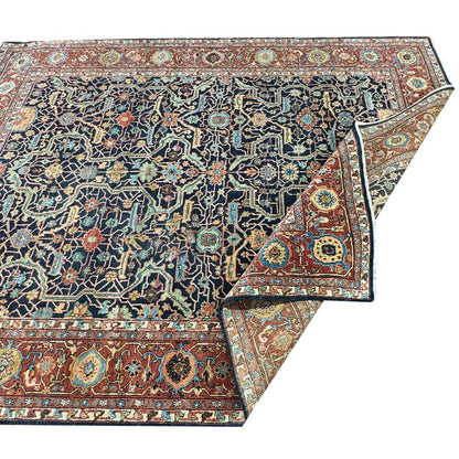 Heritage Hues Handknotted Wool Rug