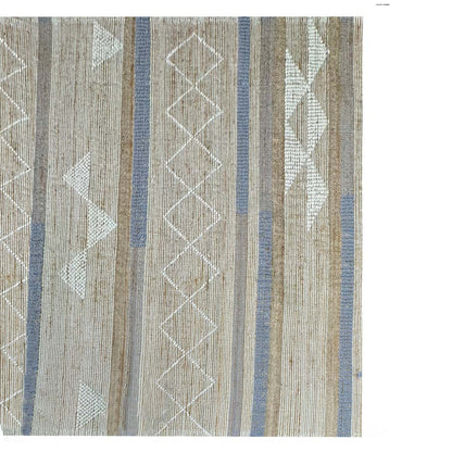 Earthy Elegance  Handknotted Jute & Wool Rug