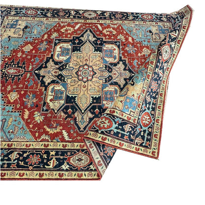 Heritage Hues Handknotted Wool Rug