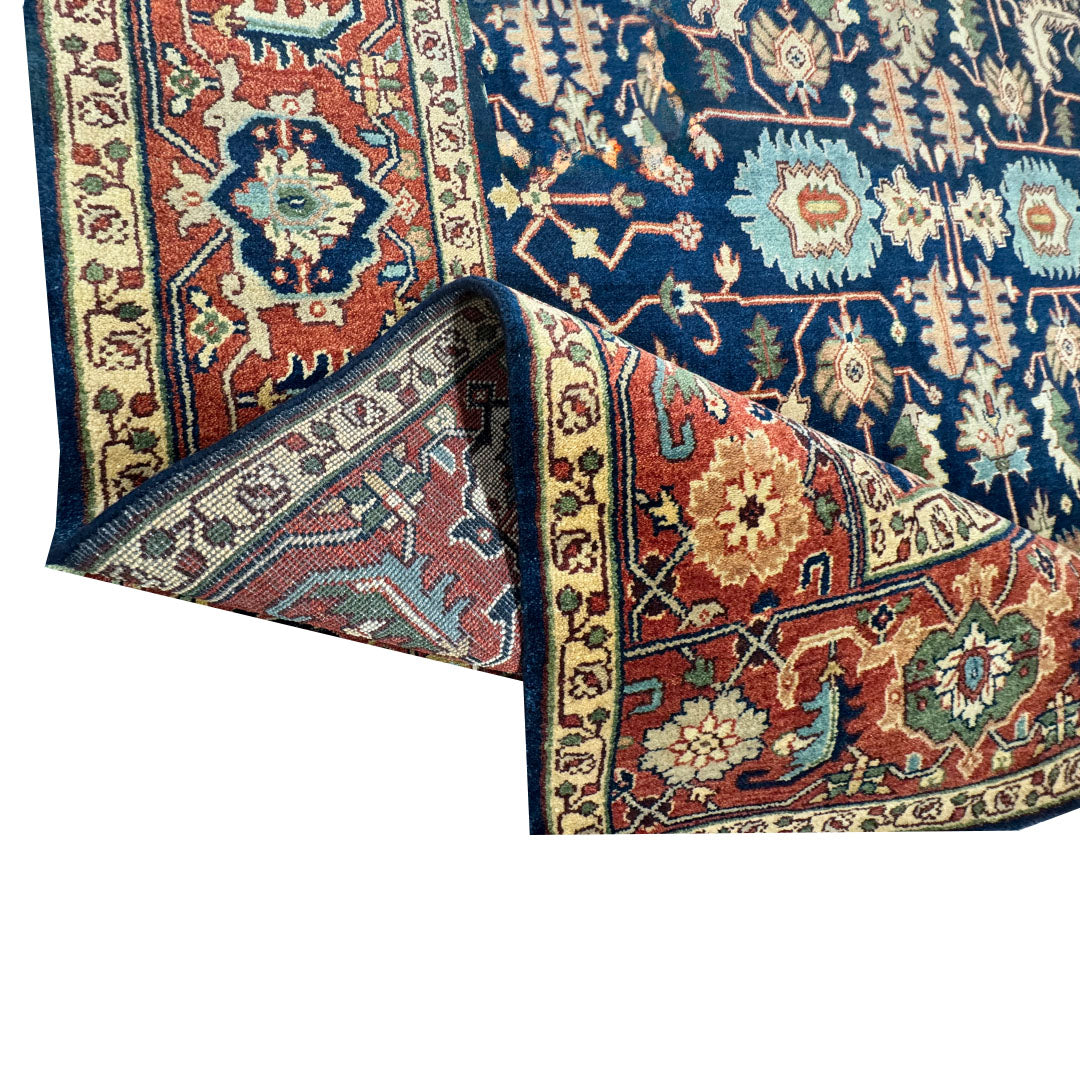 Heritage Hues Handknotted Wool Rug