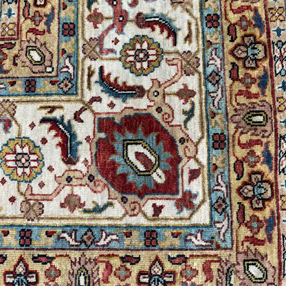 Heritage Hues Handknotted Wool Rug