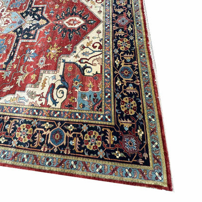 Heritage Hues Handknotted Wool Rug