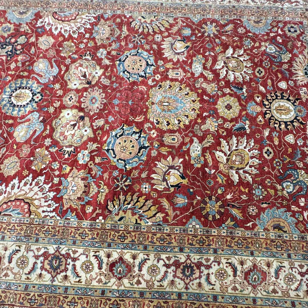 Heritage Hues Handknotted Wool Rug