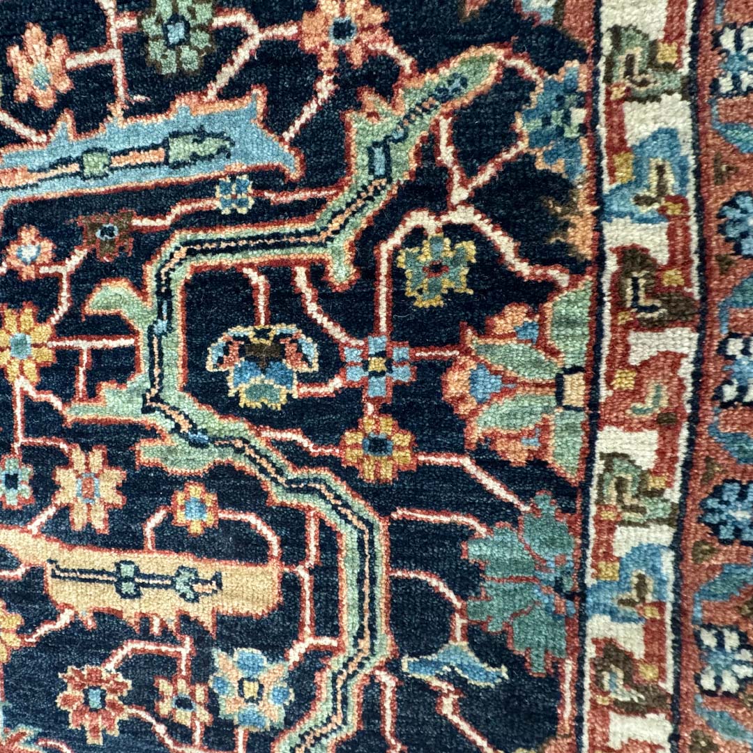 Heritage Hues Handknotted Wool Rug