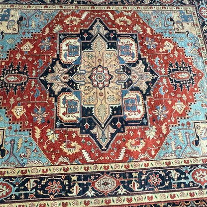 Heritage Hues Handknotted Wool Rug