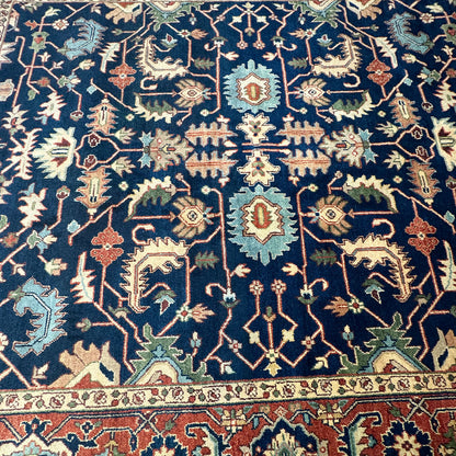 Heritage Hues Handknotted Wool Rug