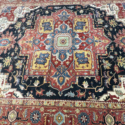 Heritage Hues Handknotted Wool Rug