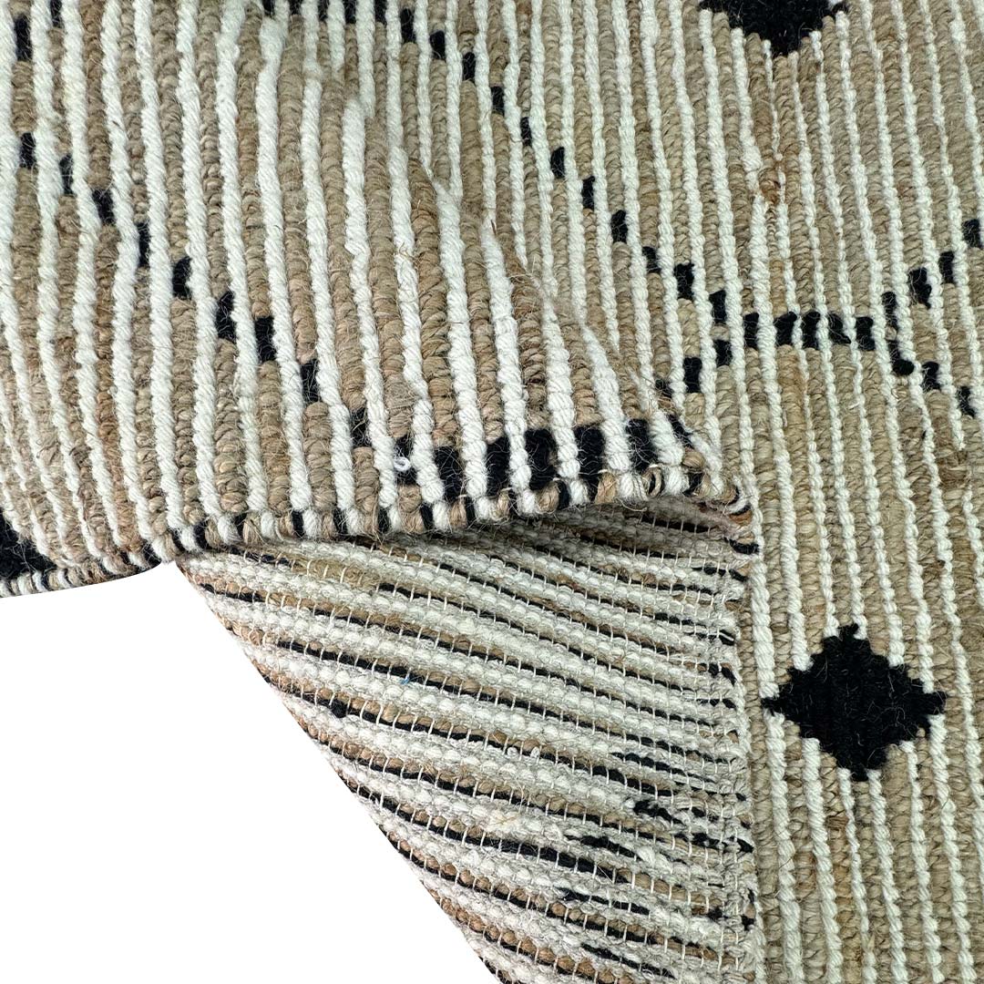 Heritage Hues Handknotted Wool & Jute Rug