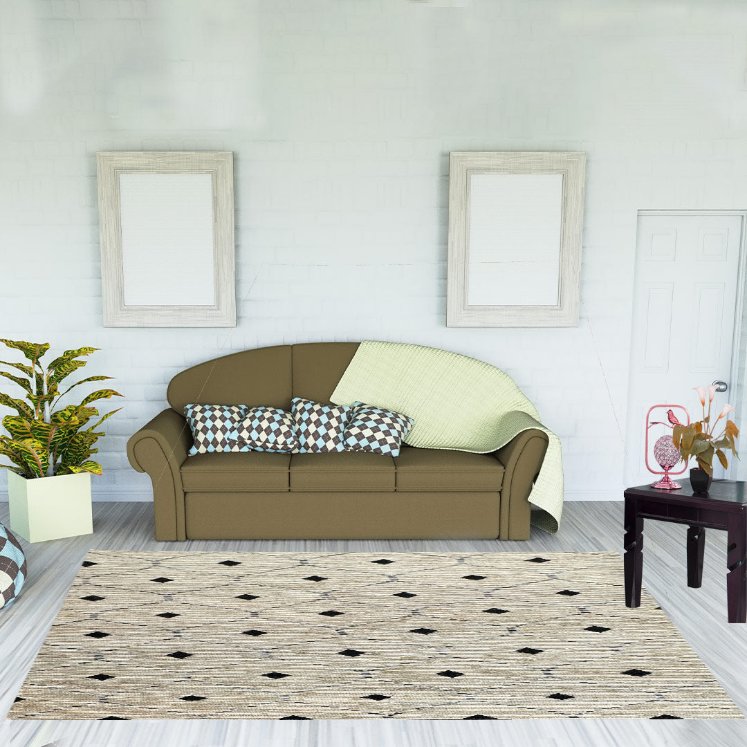 Heritage Hues Handknotted Wool & Jute Rug