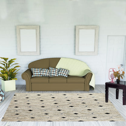 Heritage Hues Handknotted Wool & Jute Rug