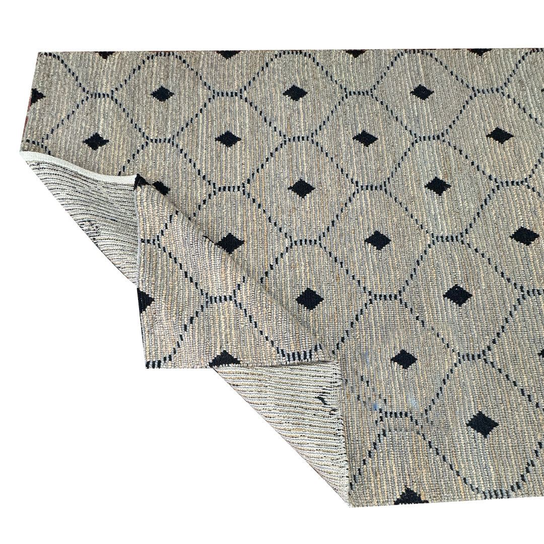 Heritage Hues Handknotted Wool & Jute Rug