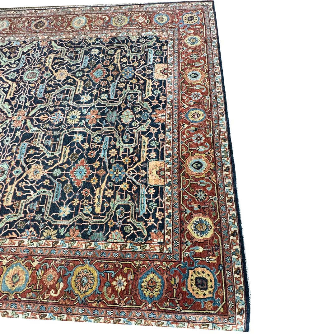 Heritage Hues Handknotted Wool Rug