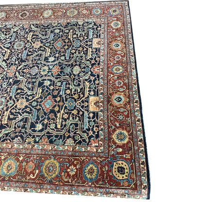 Heritage Hues Handknotted Wool Rug