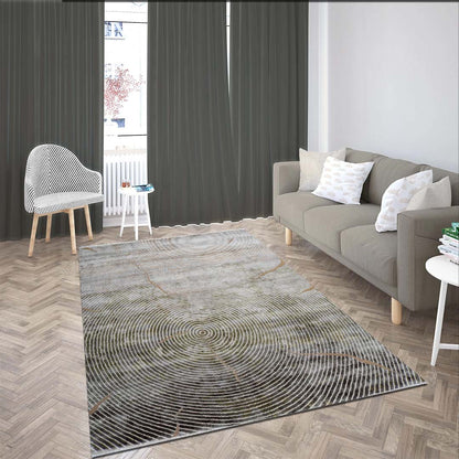 Artisan Weaves Handknotted Bamboo Silk/Zari Rug