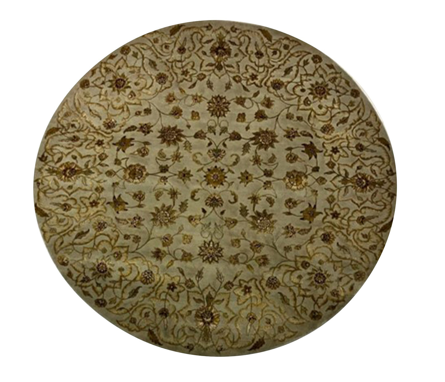 Heritage Hues Handknotted Wool/Silk Rug