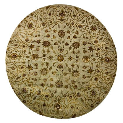 Heritage Hues Handknotted Wool/Silk Rug