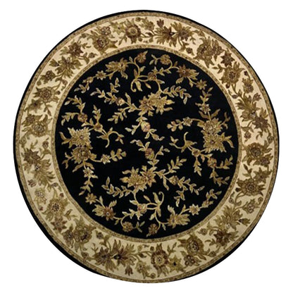 Heritage Hues Handknotted Wool/Silk Rug