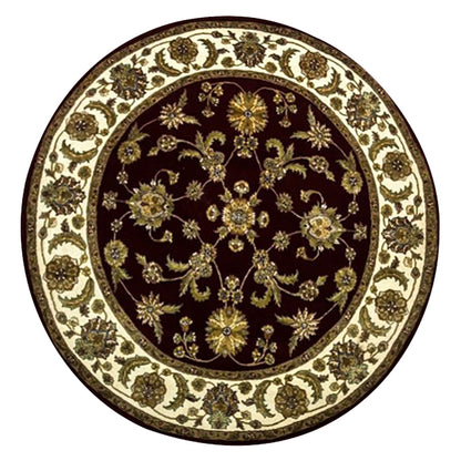 Heritage Hues Handknotted Wool/Natural Silk Rug