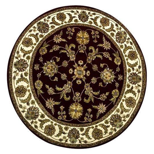 Heritage Hues Handknotted Wool/Natural Silk Rug