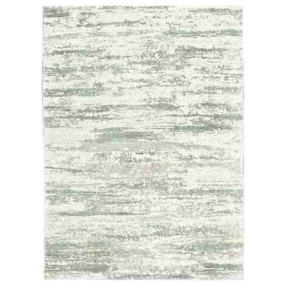 Cosmic Collection- Handloom Modern Light Green & Brown Colour Viscose Rug
