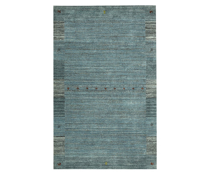 Harmony In Hues Handloom Wool/Viscose Rug.