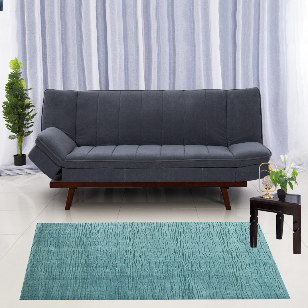 Cosmic Collection Handloom Wool/Viscose Rug.