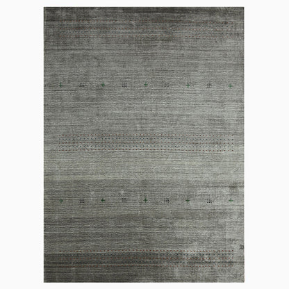 Harmony In Hues Handloom Wool/Viscose Rug.