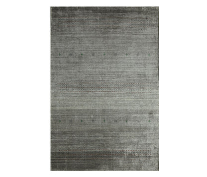 Harmony In Hues Handloom Wool/Viscose Rug.