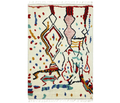 Heritage Hues Handknotted 100% Semi Worstead Wool