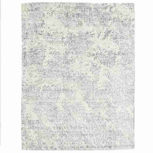 Cosmic Collection- Handloom Modern Grey & Beige Colour Viscose Rug