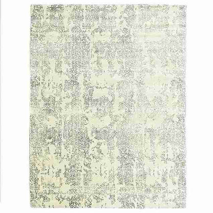 Cosmic Collection- Handloom Modern Black & Beige Colour Viscose Rug