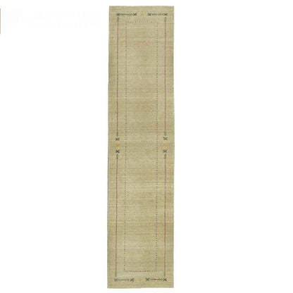 Whispering Threads Handloom Wool Runner.