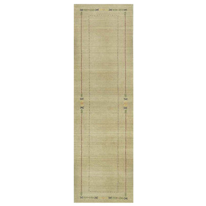 Whispering Threads Handloom Wool Runner.