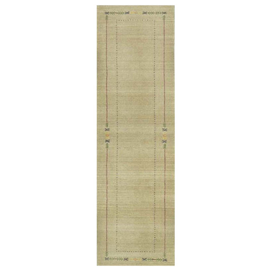 Whispering Threads Handloom Wool Runner.