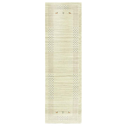 Whispering Threads Handloom Wool Runner.