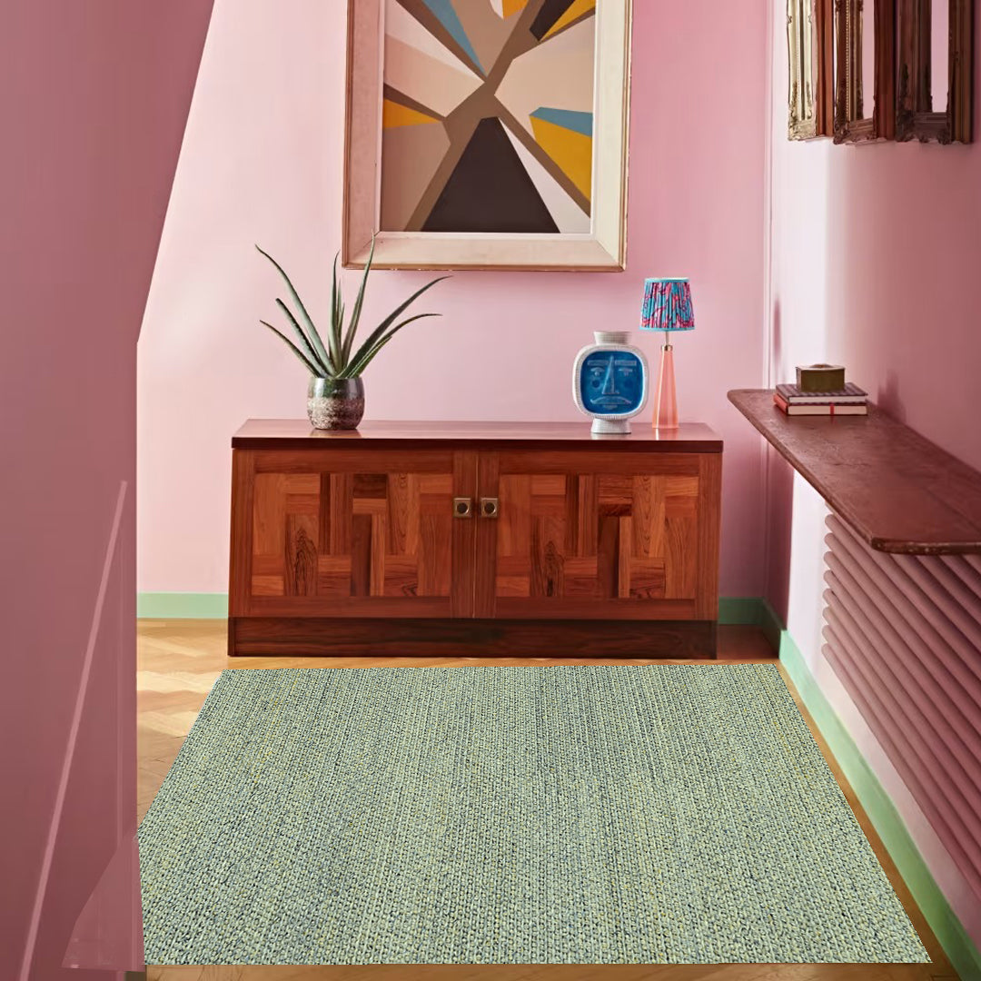 Cosmic Collection Handknotted Wool Rug.