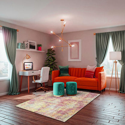 Cosmic Collection Handloom Viscose Rug.