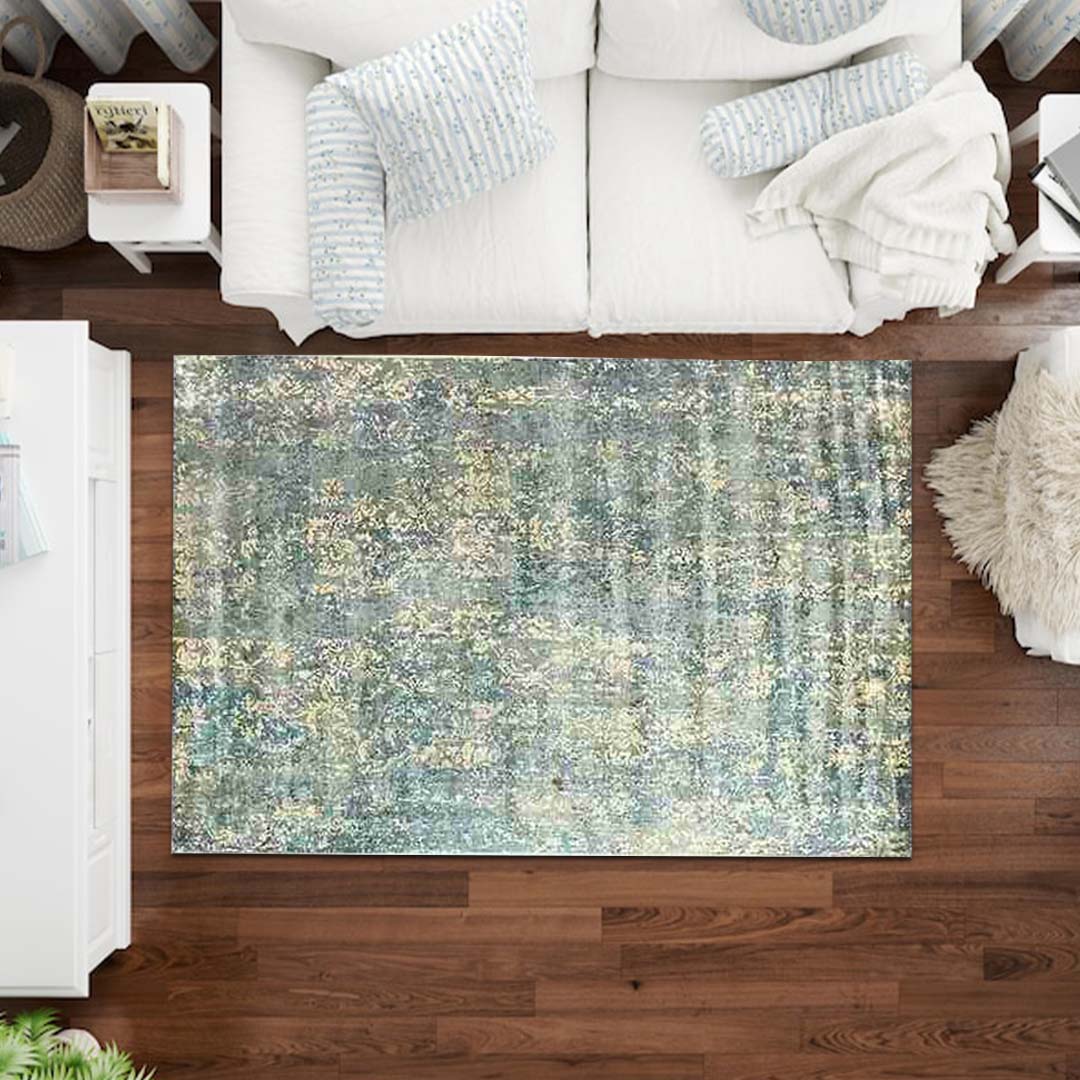 Cosmic Collection Handloom Viscose Rug.