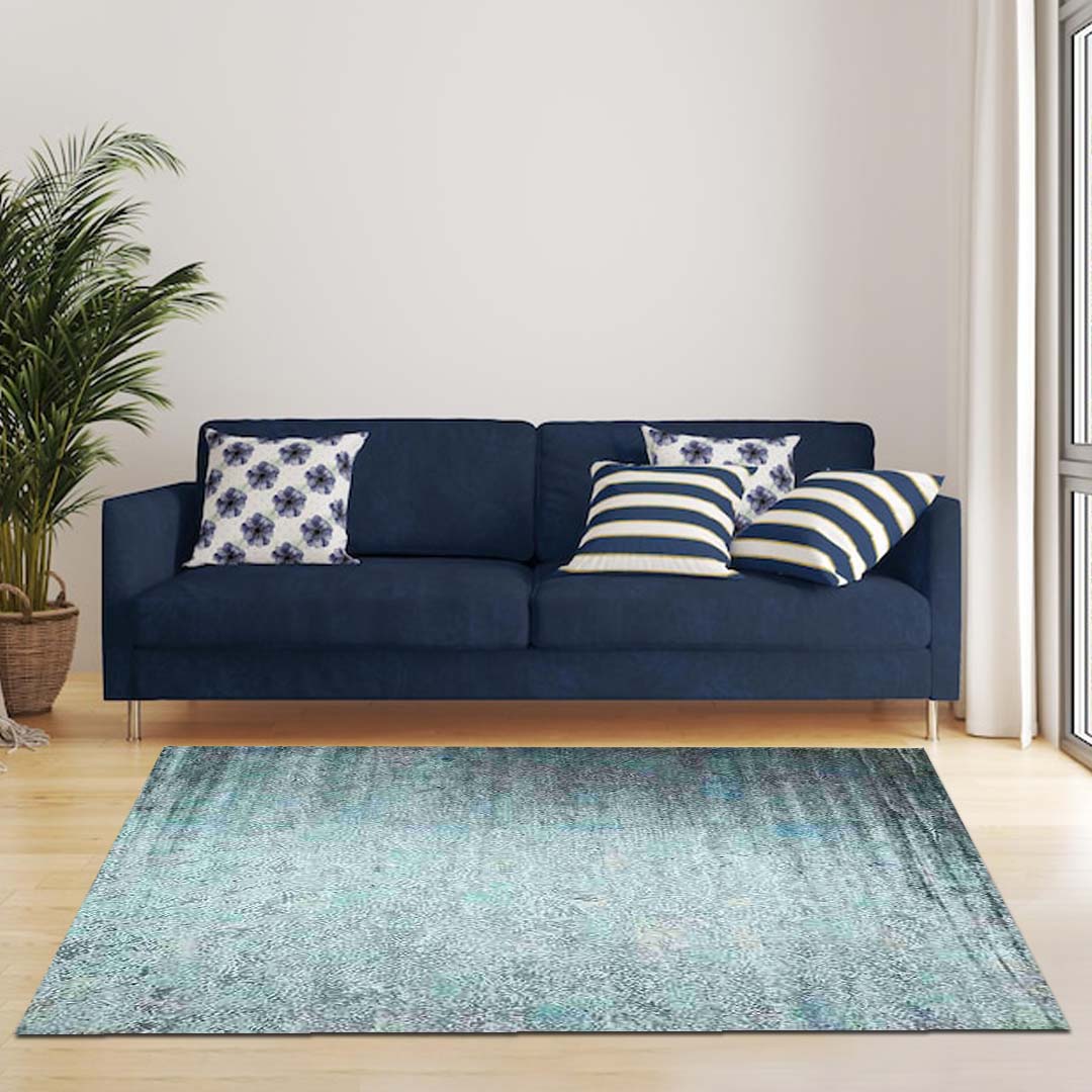 Cosmic Collection Handloom Viscose Rug.