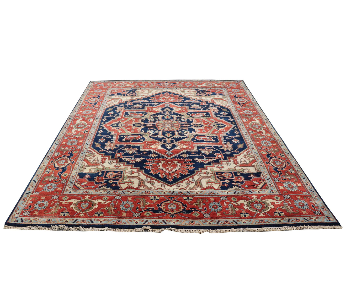 Heritage Hues Handknotted Wool Rug