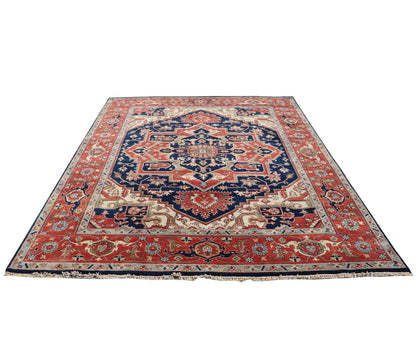 Heritage Hues Handknotted Wool Rug