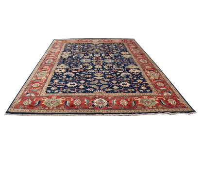 Heritage Hues Handknotted Wool Rug